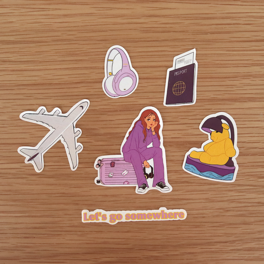 Airport stickers