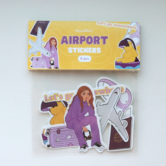 Airport stickers