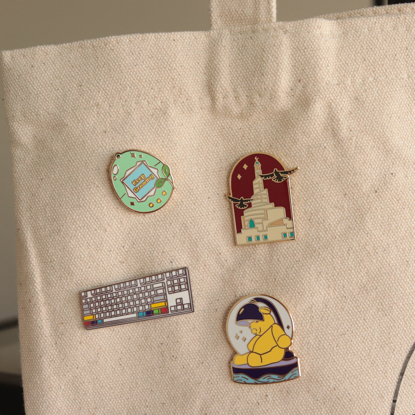 Keep Growing Enamel Pin