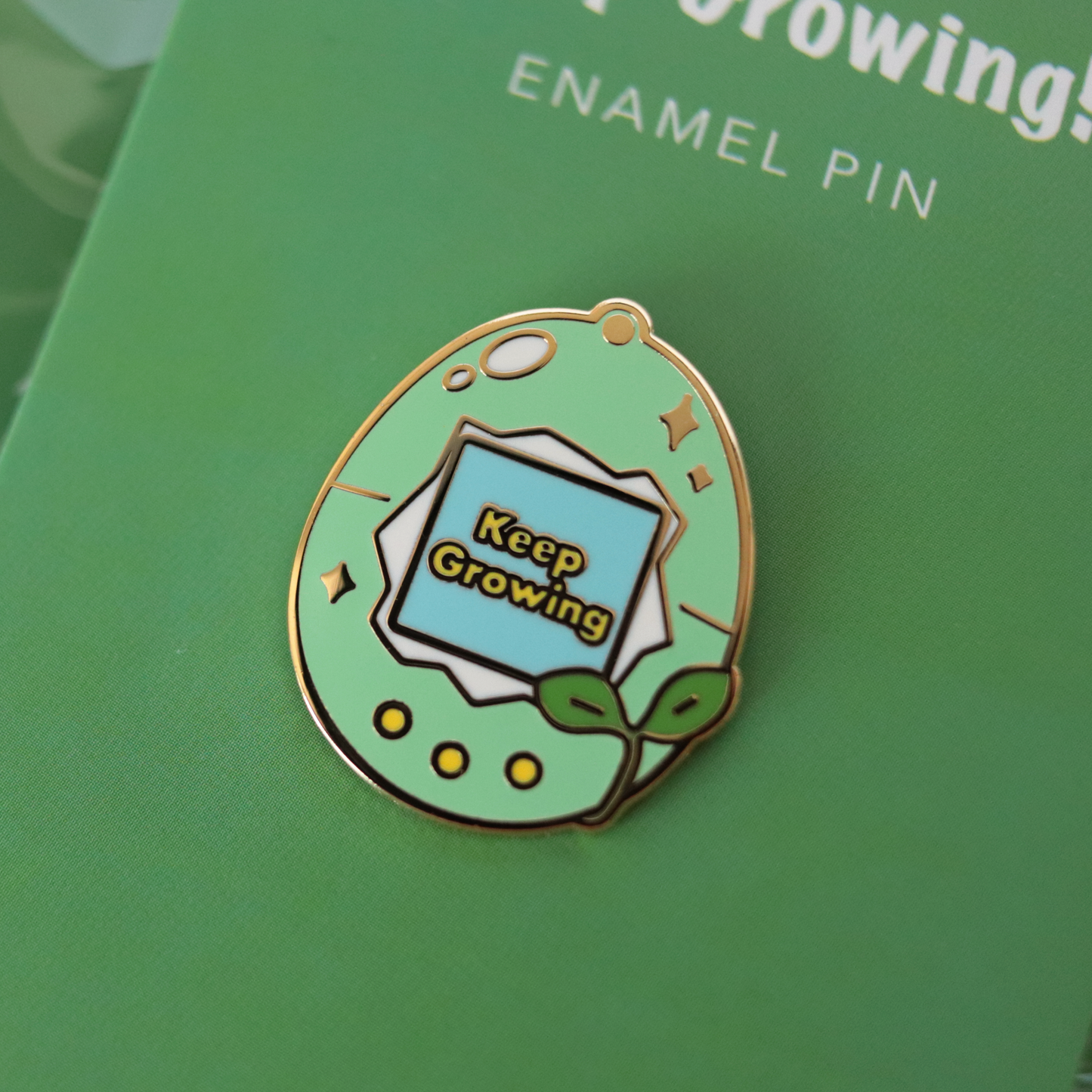 Keep Growing Enamel Pin