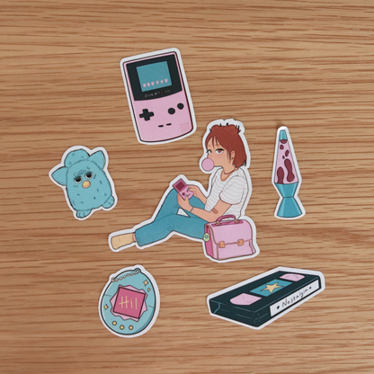 Nostalgia stickers