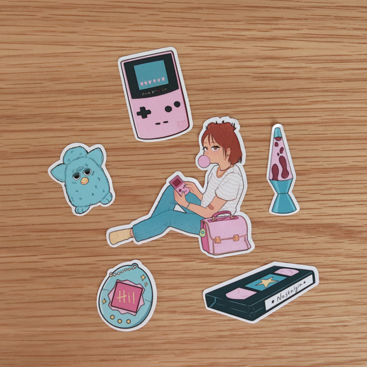 Nostalgia stickers