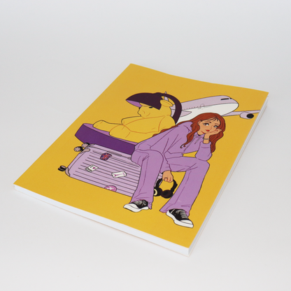 Airport Girl Notebook