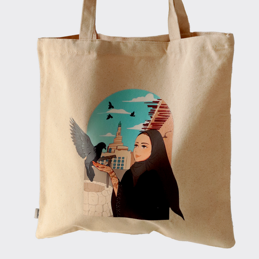 Souq Waqif Tote Bag