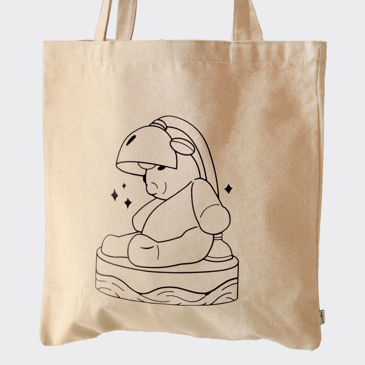 Lamp Bear Tote Bag